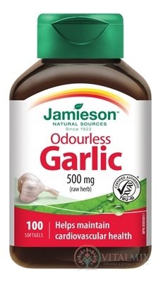 JAMIESON CESNAK BEZ ZÁPACHU 500 mg cps 1x100 ks