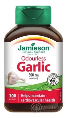 JAMIESON CESNAK BEZ ZÁPACHU 500 mg cps 1x300 ks