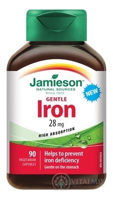 JAMIESON GENTLE IRON KOMPLEX cps 1x90 ks