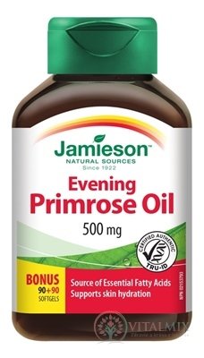 JAMIESON PUPALKOVÝ OLEJ cps 90+90 zadarmo (180 ks)