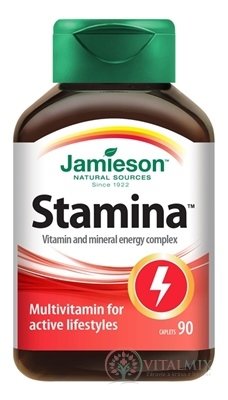 JAMIESON STAMINA KOMPLEX VITAMÍNOV A MINERÁLOV tbl 1x90 ks
