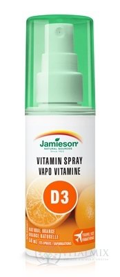 JAMIESON VITAMÍN D3 sprej na orálne použitie (125 dávok) 1x58 ml