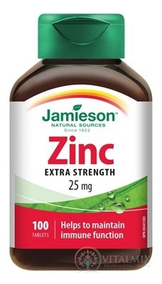 JAMIESON ZINOK 25 mg tbl 1x100 ks