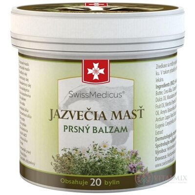 JAZVEČIA MASŤ na lepšie dýchanie 1x50 ml