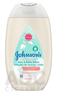 Johnson's Cottontouch mlieko na telo a tvár 1x300 ml