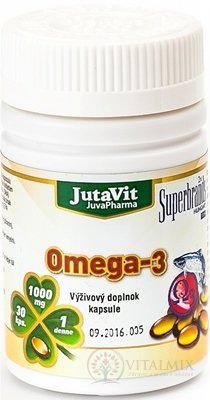 JutaVit Omega-3 cps 1x30 ks