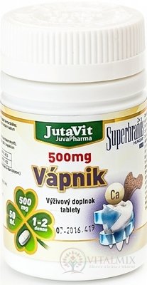 JutaVit Vápnik 500 mg tbl 1x50 ks