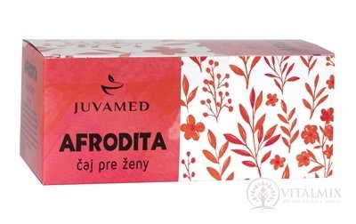 JUVAMED AFRODITA čaj pre ženy bylinný čaj v nálevových vreckách 20x1,5 g (30 g)