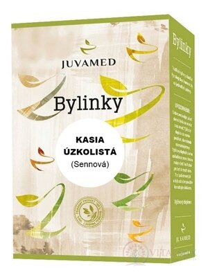 JUVAMED KASIA ÚZKOLISTÁ Sennová bylinná zmes sypaná, list 1x40 g