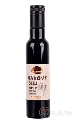 JUVAMED MAKOVÝ OLEJ 100 % za studena lisovaný 1x250 ml