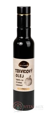 JUVAMED TEKVICOVÝ OLEJ 100 % za studena lisovaný 1x250 ml