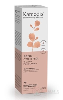 Kamedis SEBO CONTROL T-ZONE FACE CREAM krém na T-zónu 1x50 ml
