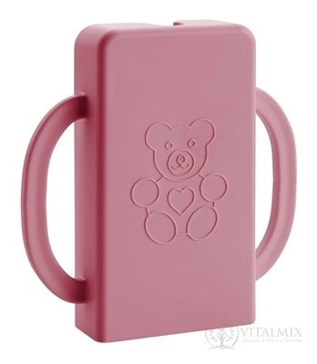 KAPSÁČEK držiak na detské kapsičky ružový 1x1 ks