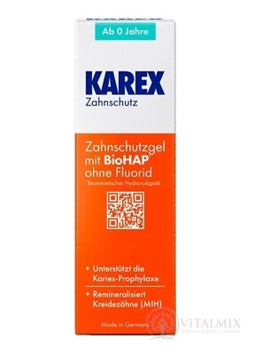 KAREX Gél na ochranu zubov 1x50 ml