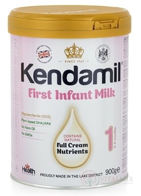 KENDAMIL 1 počiatočné dojčenské mlieko s DHA (0 - 6 mesiacov) 1x900 g