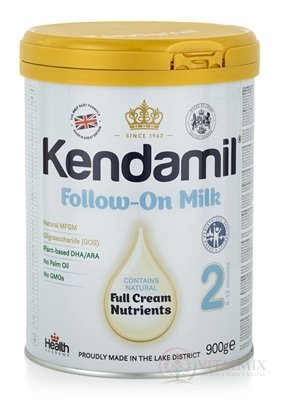 KENDAMIL 2 následné dojčenské mlieko s DHA (6 - 12 mesiacov) 1x900 g