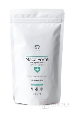 KIWU WUKI MACA Peruánska FORTE prášok (extrakt 4:1) 1x250 g