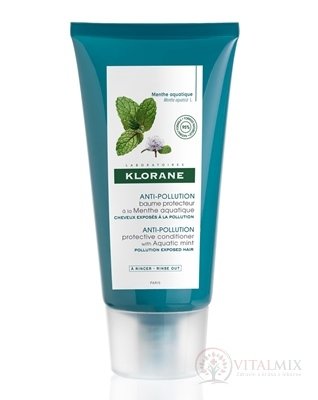 KLORANE BAUME À LA MENTHE balzam na vlasy s mätou vodnou 1x150 ml