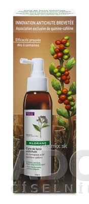 KLORANE CURE DE FORCE ANTICHUTE kúra proti vypadávaniu vlasov 1x125 ml