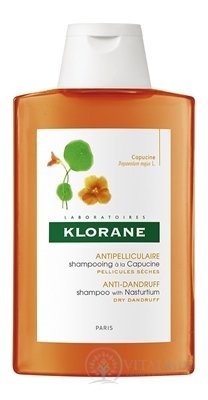 KLORANE SHAMPOOING À L'EXTRAIT DE CAPUCINE šampón s výťažkom z kapucínky na suché lupiny 1x200 ml