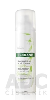 KLORANE SHAMPOOING SEC AU LAIT D'AVOINE suchý šampón s ovseným mliekom (inov 2014) 1x150 ml