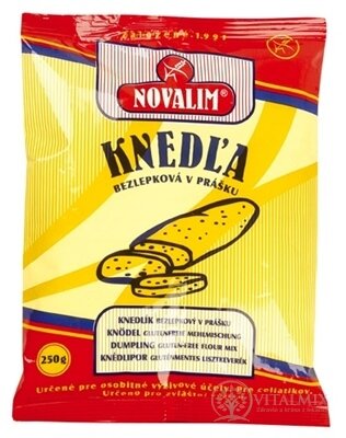 NOVALIM KNEDĽA BEZLEPKOVÁ V PRÁŠKU plv 1x250 g