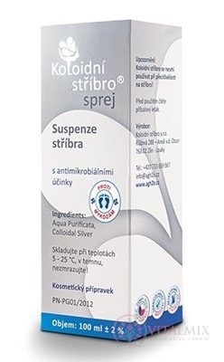 Koloidné striebro MYKOZY 30 ppm sprej 1x100 ml