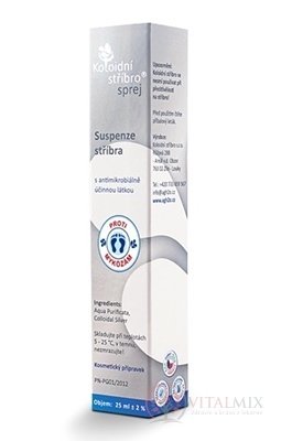 Koloidné striebro MYKÓZY 30 ppm sprej 1x25 ml