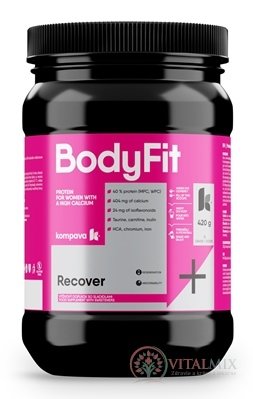 kompava BodyFit prášok, príchuť čokoláda 1x420 g