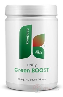 kompava Daily Green BOOST prášok (40 dávok) 1x280 g