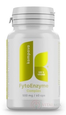 kompava FYTO Enzyme COMPLEX 500 mg cps 1x60 ks