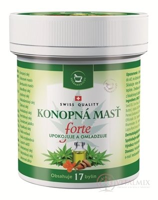 KONOPNÁ MASŤ forte - Herbamedicus 1x125 ml