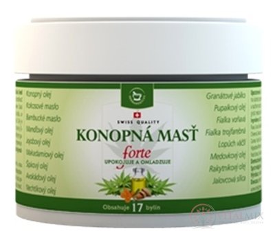 KONOPNÁ MASŤ forte - Herbamedicus 1x50 ml