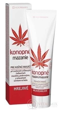 Konopné mazanie hrejivé 1x100 ml