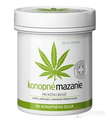 Konopné mazanie krém 1x250 ml