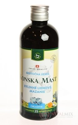 KONSKÁ MASŤ BYLINNÉ LIEHOVÉ MAZANIE chladivé 1x400 ml
