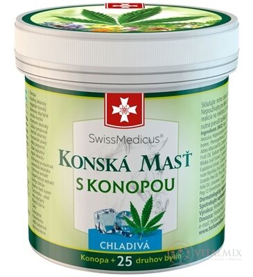 KONSKÁ MASŤ S KONOPOU CHLADIVÁ 1x250 ml