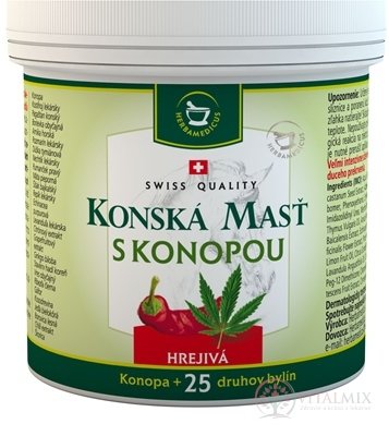 KONSKÁ MASŤ S KONOPOU HREJIVÁ 1x250 ml