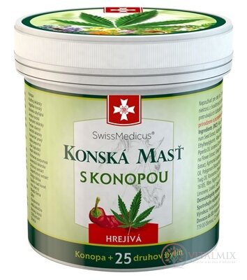 KONSKÁ MASŤ S KONOPOU HREJIVÁ 1x250 ml