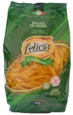 Kukuricne cestoviny Felicia Penne Rigate bez lepku 1x500 g