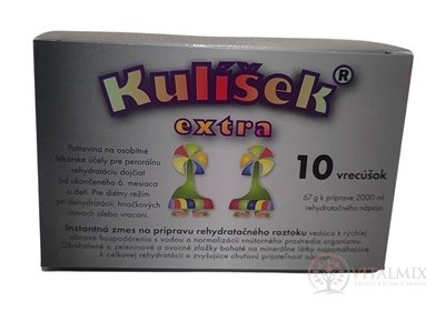 Kulíšek extra prášok na prípravu nápoja vo vrecúškach 10x6,7 g