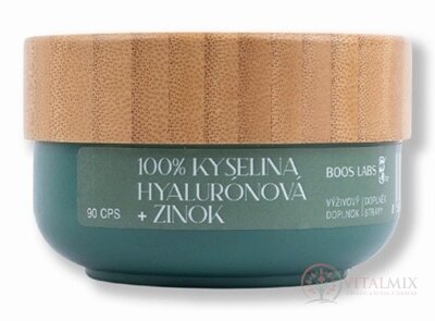KYSELINA HYALURÓNOVÁ + ZINOK - Boos Labs cps (inov.2023) 1x90 ks