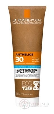 LA ROCHE-POSAY ANTHELIOS Hydratačné mlieko SPF30 v ekologickom obale 1x250 ml