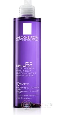 LA ROCHE-POSAY MELA B3 MICRO-PEELING GEL mikropeelinový gél proti tmavým škvrnám 1x200 ml