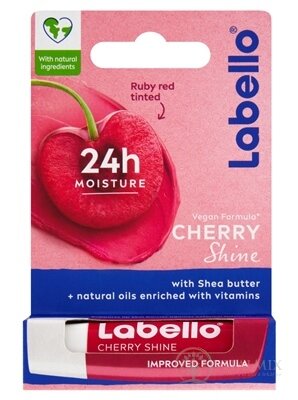 Labello CHERRY Shine tónovací balzam na pery 1x4,8 g