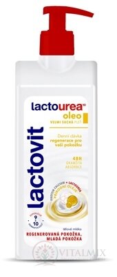 Lactovit LactoUrea Oleo telové mlieko, veľmi suchá pleť 1x400 ml