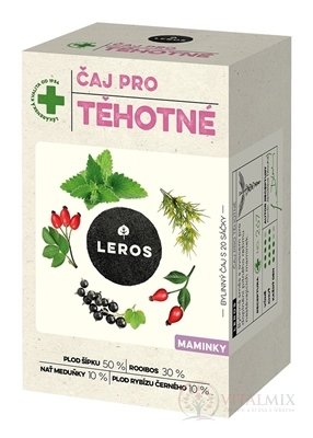 LEROS ČAJ PRE TEHOTNÉ MAMIČKY nálevové vrecká (inov. 2021) 20x2 g (40 g)