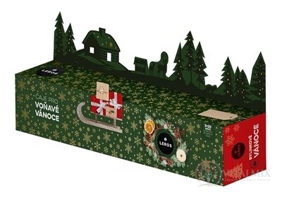 LEROS ČAJE PRE VOŇAVÉ VIANOCE 4 3 druhy čajov po 20 vrecúšok (inov. 2024), 1x1 set