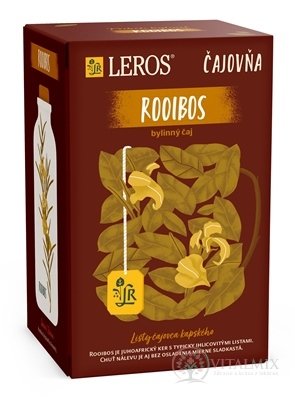 LEROS Čajovňa ROOIBOS čaj nálevové vrecúška 20x2 g (40 g)