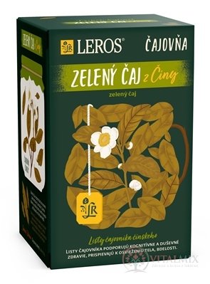LEROS Čajovňa ZELENÝ ČAJ z Číny nálevové vrecúška 20x2 g (40 g)
